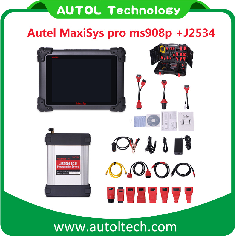 Original Autel Maxisys PRO Ms 908p Auto Diagnostic Tool J2534 Ms908p ECU Programming Autel Maxisys 908p