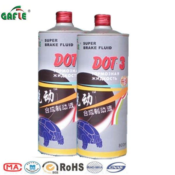 800 Ml Plastic Bottle DOT3 Super Brake Fluid