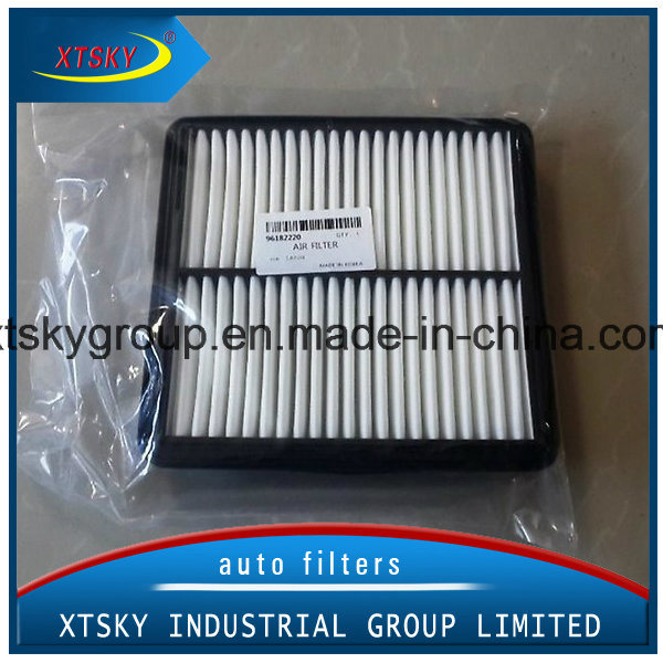 High Quality Auto Air Filter 96182220 for Dawoo