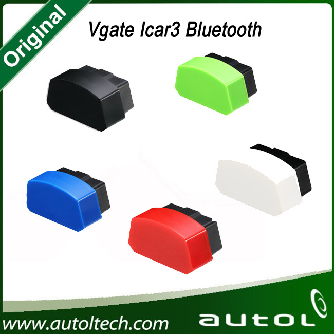 Vgate Icar3 Bluetooth Elm327 Support All Obdii Protocols Cars Icar 3 Code Reader for Android/ Ios/PC