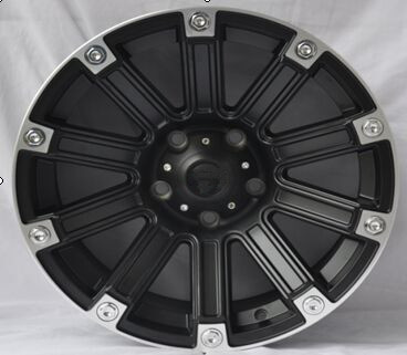 Black Car Alloy Wheels 17 Inch Forged Black Aftermarket Aluminum Wheels