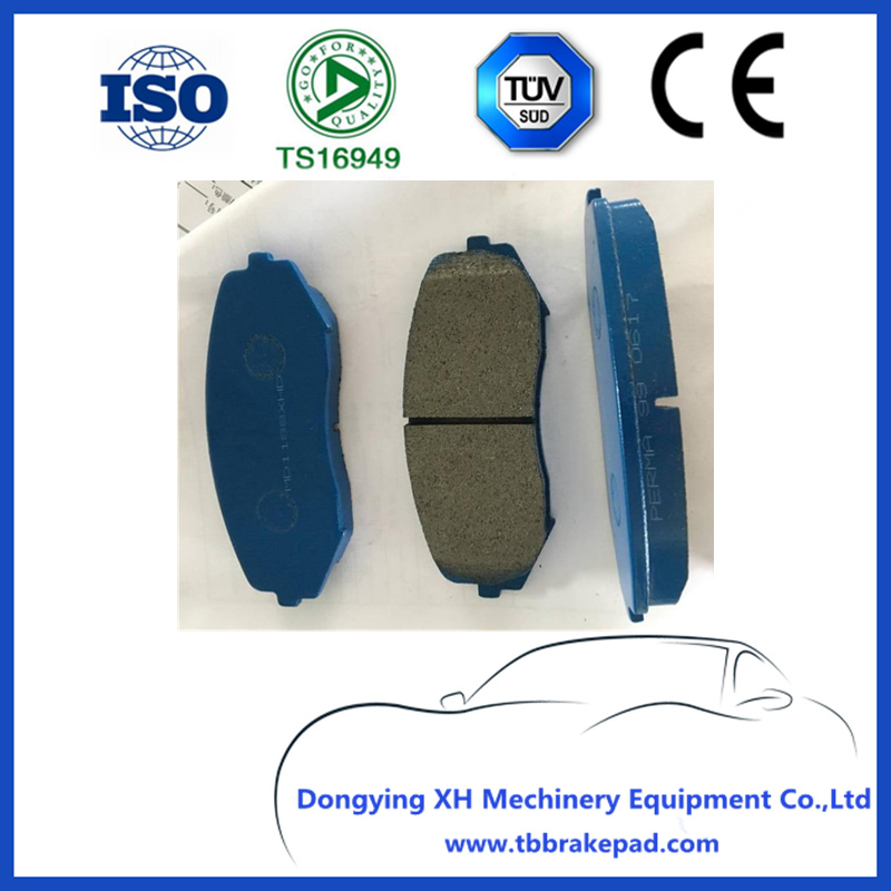 Top Quality D1188 Semi Metal Brake Pads