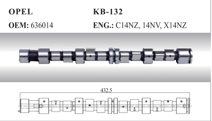 Auto Camshaft for Opel (636014)