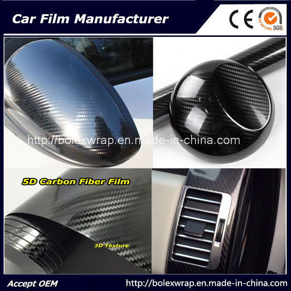 5D Carbon Fiber Vinyl, Car Wrap Vinyl Film