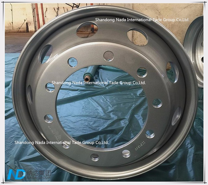 TBR Truck Steel Wheel 22.5X6.00 Tubeless Rim with Ts16949/ISO9001: 2000