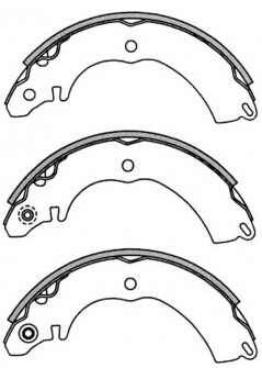 Car Auto Part Disc Brake Shoe for Mitsubishi Lancer