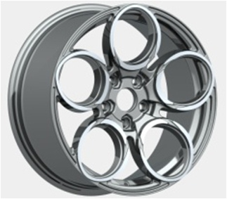 17*J7.5&8.5 Inch Alloy Wheel with PCD 5*100/114.3 &8*100/114.3