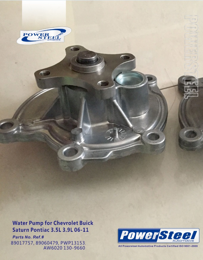 89017757, 89060479, Pwp13153-Aw6020 130-9660-Powersteel-Water Pump;