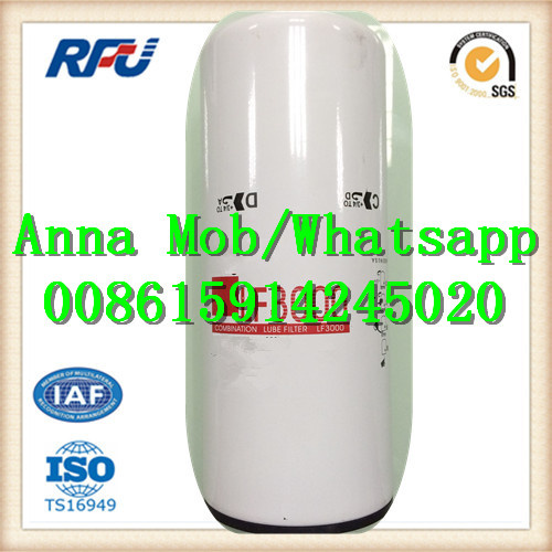 Lf3000 High Quality Oil Filter for Fleetguard (LF3000, LF9009)
