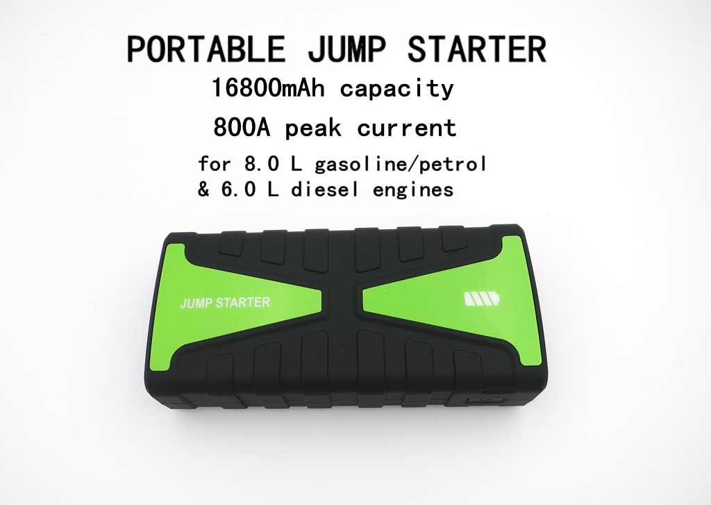 Auto Battery Mini Jump Starter for Jumpstarting Cars 16800mAh