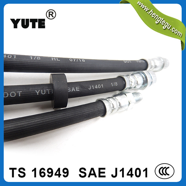 Flexible Rubber Hydraulic Brake Hose Assembly for Ford Parts