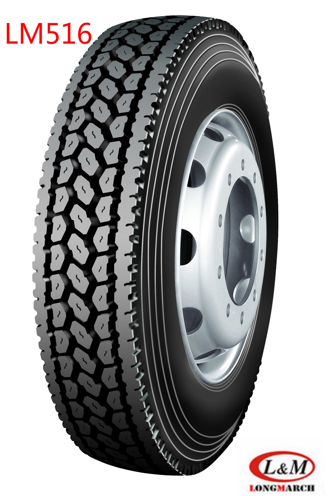 285/75R24.5 Long March / Roadlux Radial Truck Tyre with E-MARK