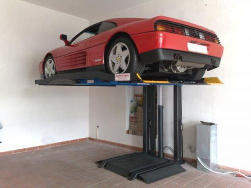 Single Post Car Lift with Ce