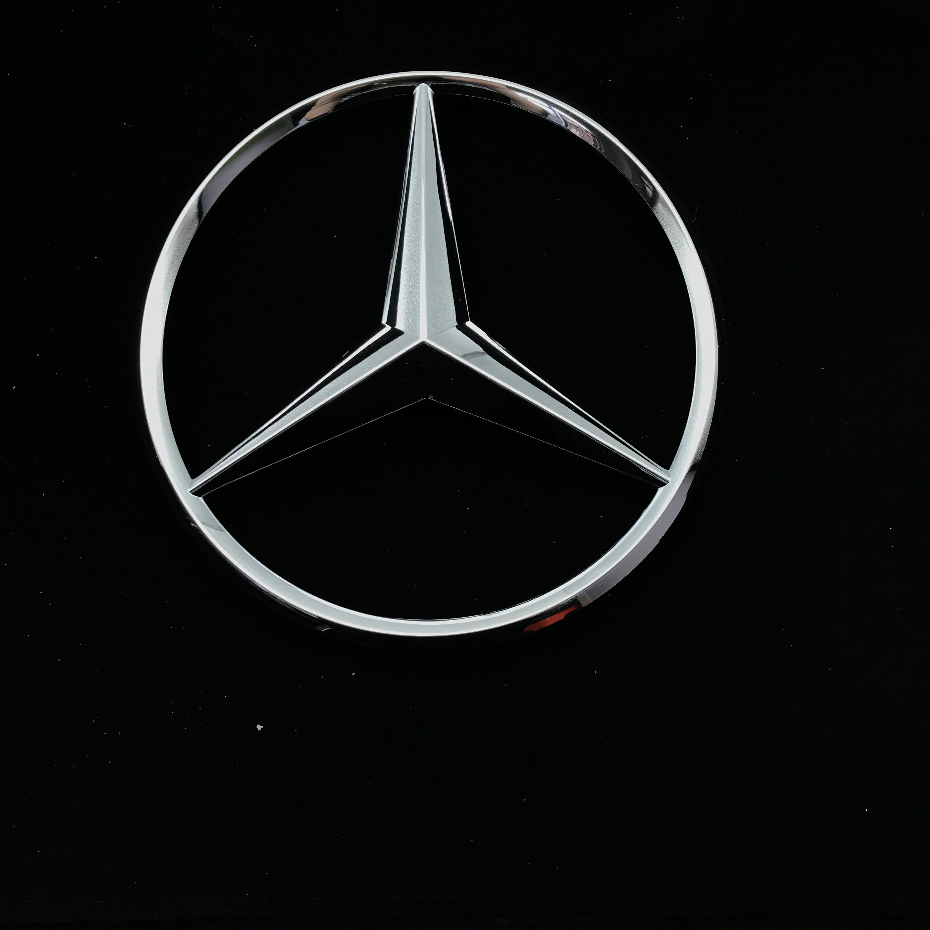 Auto Parts for Mercedes-Benz Front Grill Grille Emblem Badge Beam Star Chrome 0008171016