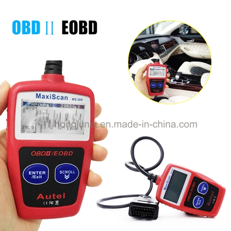 Auto Code Reader Scanner Tool OBD2 Diagnostic Tool Ms309