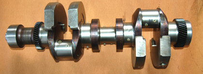 Diesel Forged Steel Crankshaft for Deutz Engine 413 V6