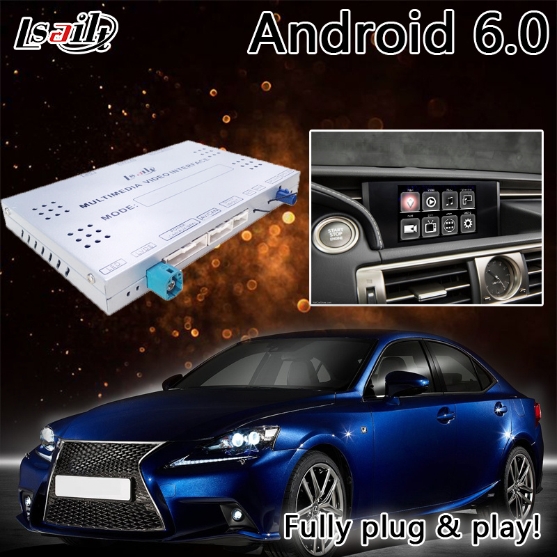 Android 6.0 Car Video Interface GPS Navigation for Lexus Nx/CT/Rx/Es/Is 2012-2017