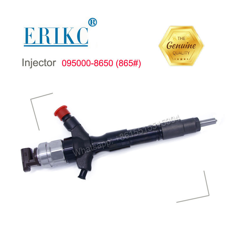 Erikc 095000-8650 (2367030370) Fuel Pump Injector 8650 and 095000-8650 Auto Diesel Engine Common Rail Injection 0950008650 (23670-30240)