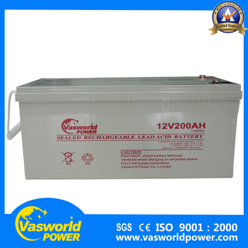 Trade Assurance 12V 200ah Deep Cycle Solar Battery