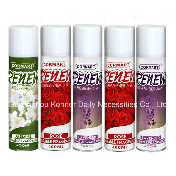 Many Different Fragrance Aerosol Air Freshener Spray for Cleaning Air