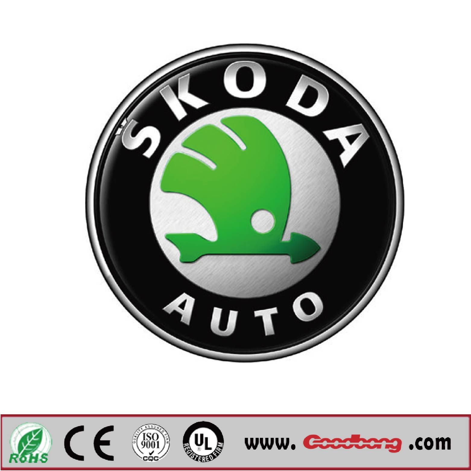 2018 Cool & New LED Auto Emblem LED Car Logo Design for Skoda