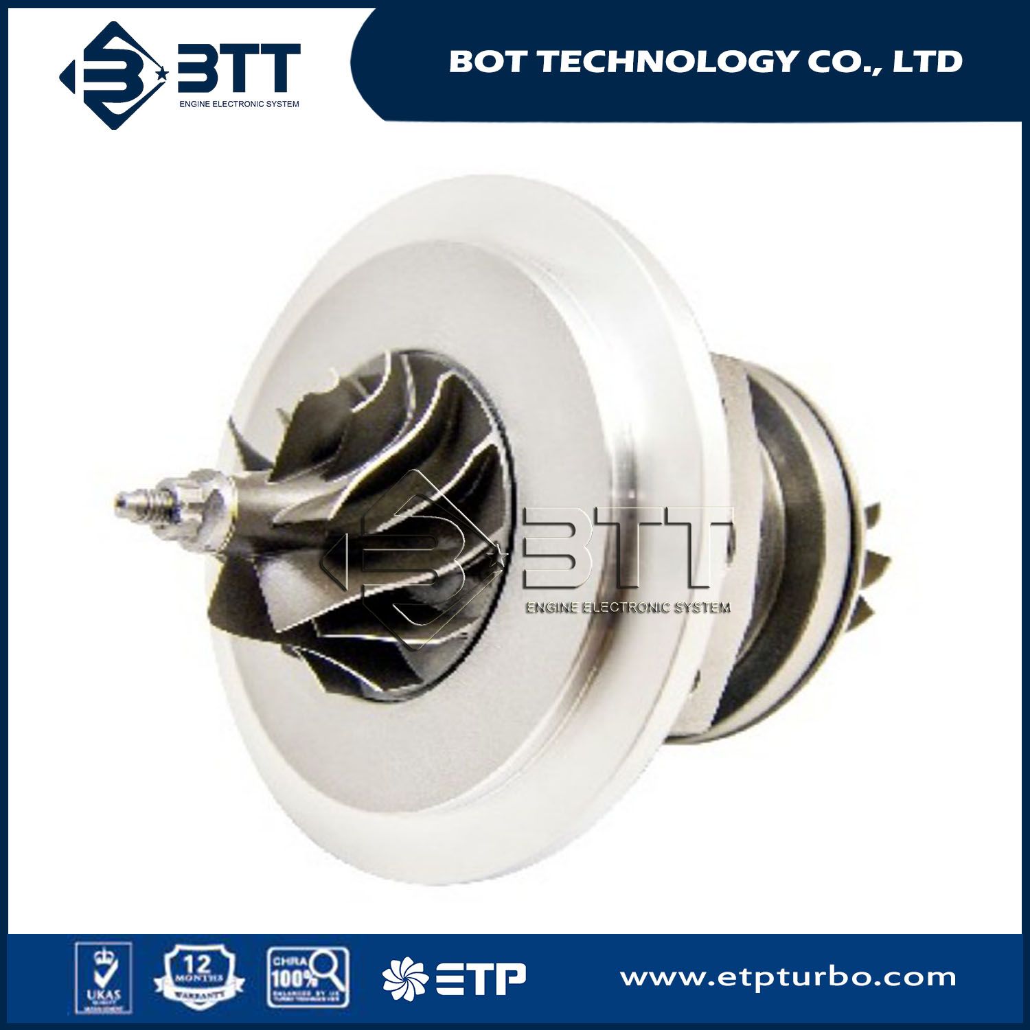 Turbocharger Core Cartridge Chra 452222-0002/452222-0003/452222-0004/452222-0006	Gt2052	5303-710-0507	Renault