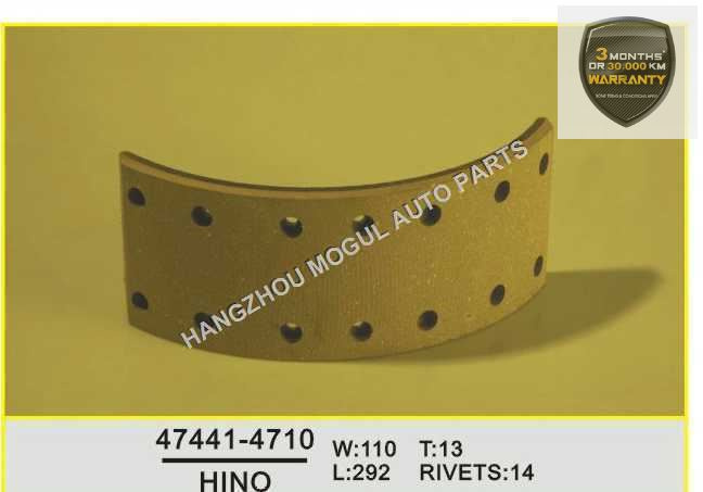 Premium Quality Brake Lining for Japanese Truck (47441-4710)