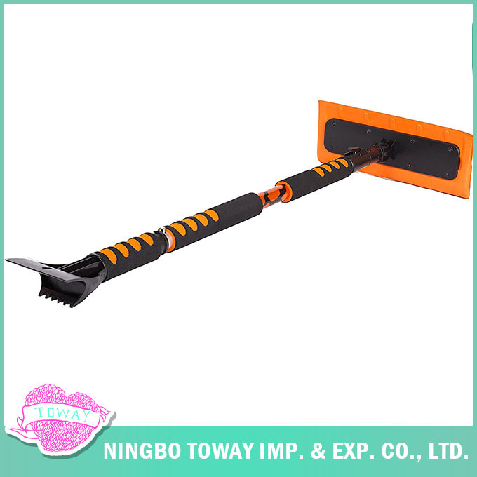 Cleaning Brooms Foam Power Car Telescoping Snow Removal Brush