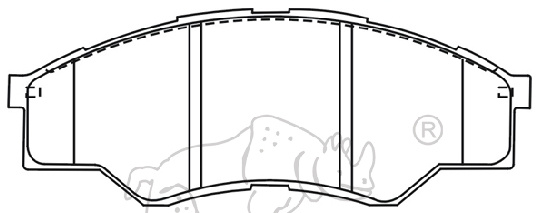 Brake Pads (D2275) for Toyota Hi-Lux