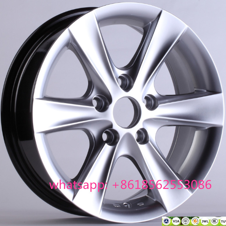 R12*5j R13*5.5j R14*6inch R15*7inch Car Replica Alloy Wheel Rims