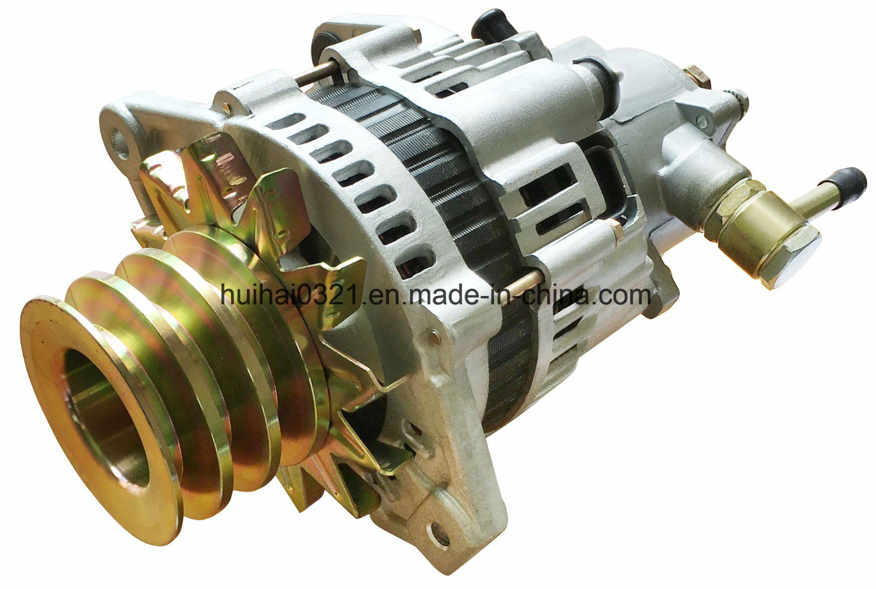 Auto Alternator for Isuzu Jambo 4hf1, Lr235-503c, Lr250-511b, Lr250-517, 8971701602, 8-971865511, 8-97144-3921, 14621n, 24V 50A
