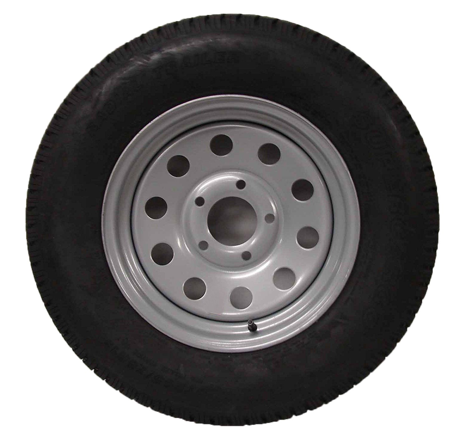 15X6 (5-114.3) Silver Modular Trailer Wheel Rim