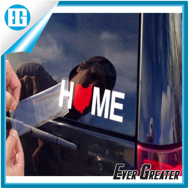 Waterproof Cut out Vinyl Car Stickers OEM