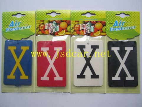 Promotional Paper Car Air Freshener, Car Perfume Pendant (JSD-E0032)