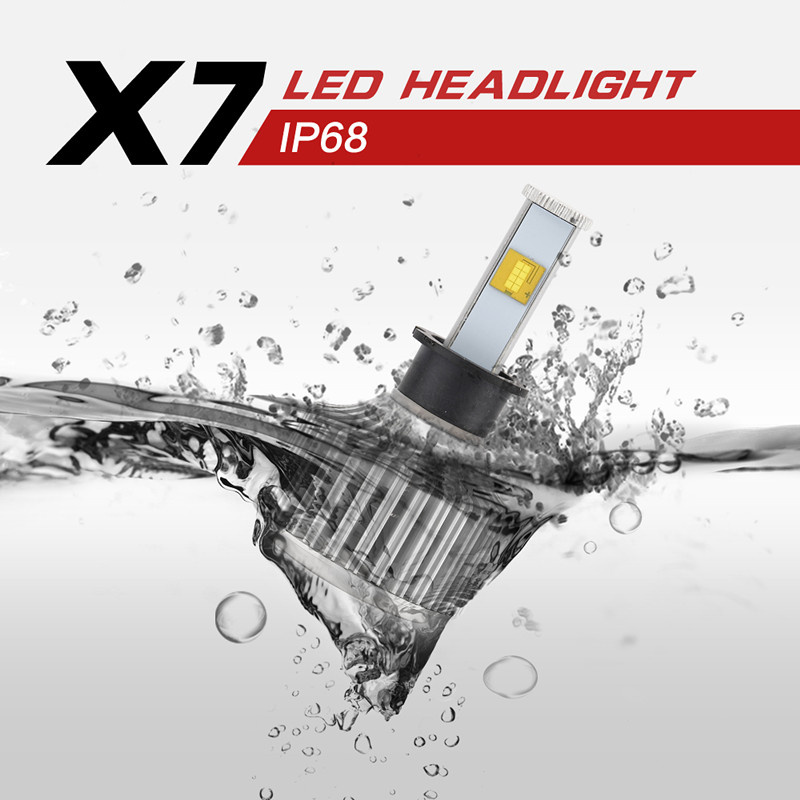 H3 6000k 40W 3600lumens LED Headlights for Trucks
