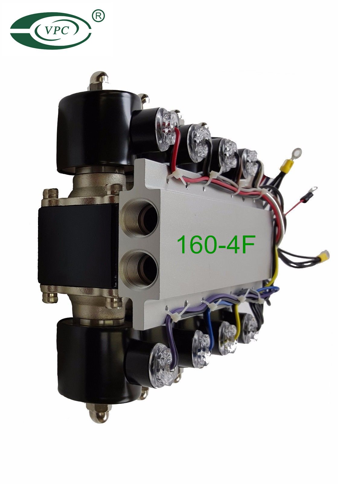Dual Stations Manifold Solenoid Valve for Air Suspension Ventil Block Pneumatik Air Ride Valve Suspension