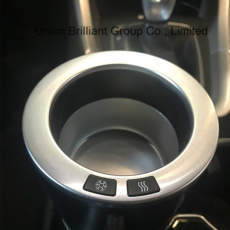Cooler Heater Drink Glass Coffee Cup with Metal Holder