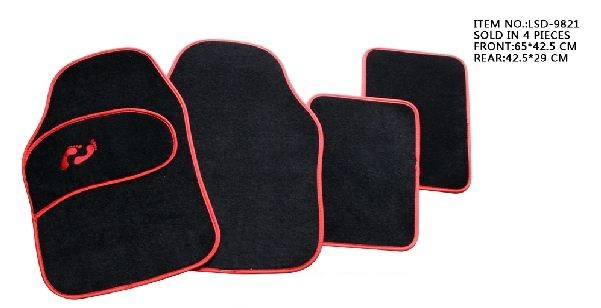 Terylene Yarn Car Mat with Many Color (LSD-9821-4)