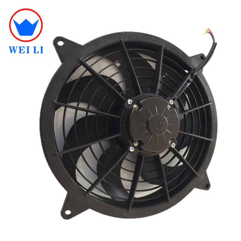12V/24V DC Bus Auto Cooling System Condenser Fan for Different Bus