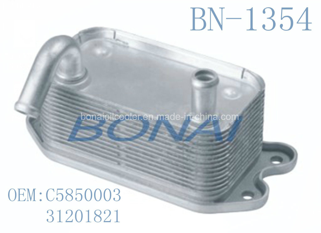 Aluminum Engine Auto Oil Cooler/Radiator for Ford/Volvo (OEM: C5850003/31201821)