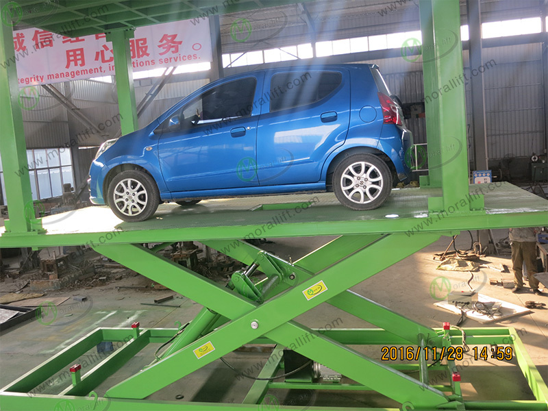 Hydraulic In-ground Scissor Car Lift