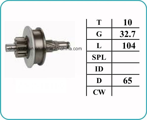 Gear Bendix Mt-M6 for Mitsubishi