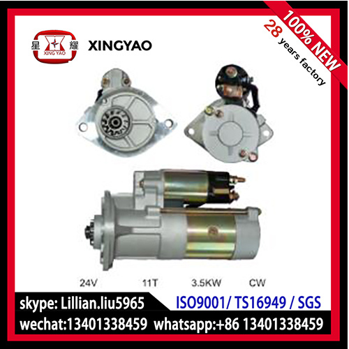 New Starter Motor for Mitsubishi Bell 820e Kobelco M8t87171