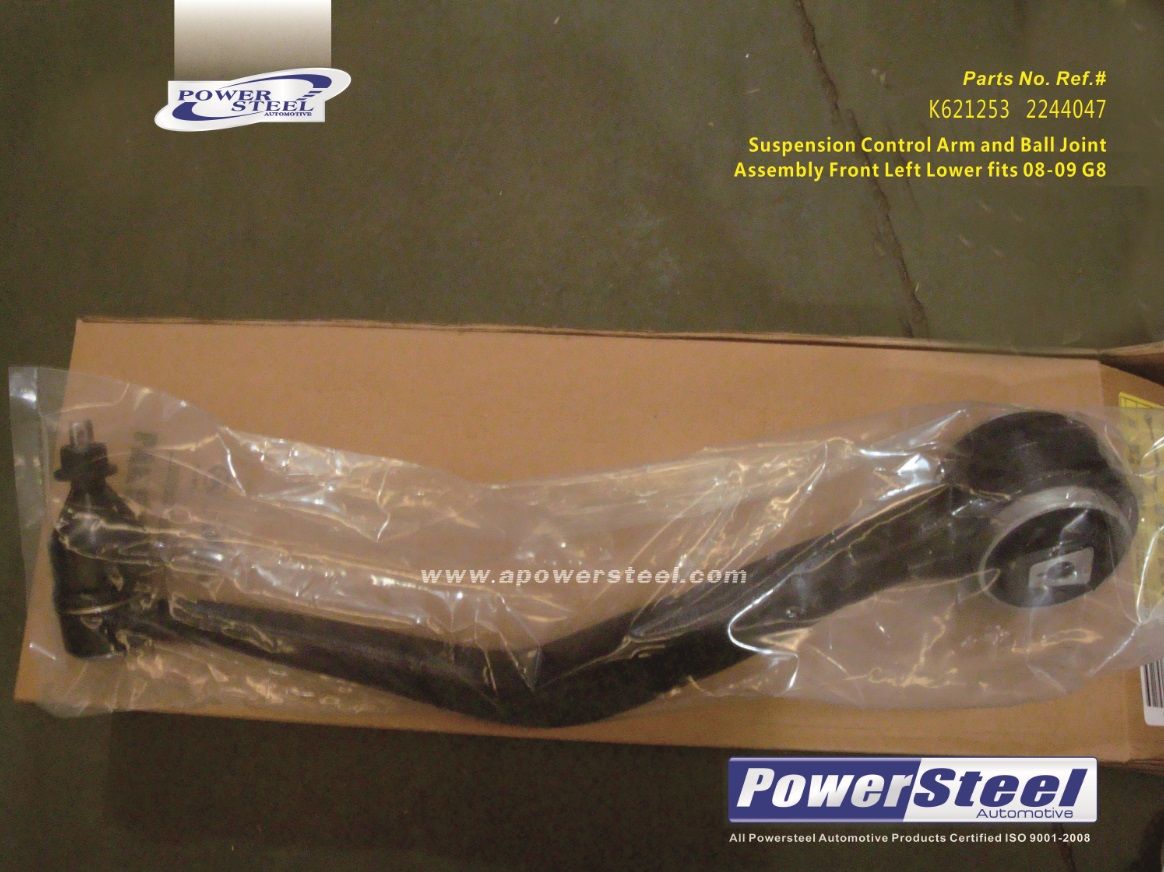 K621253 2244047 Powersteel Control Arm Pontiac	G8	2008-2009
