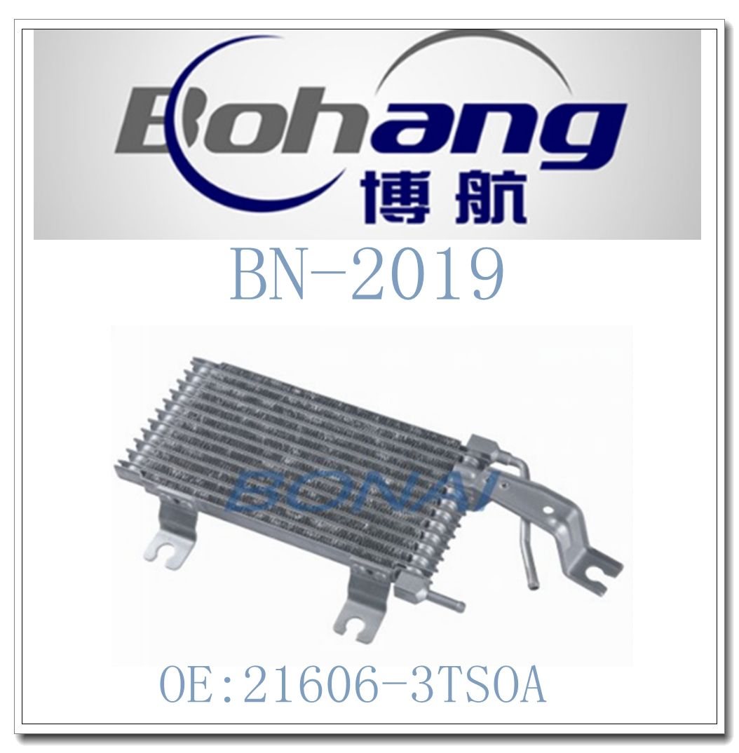 Aluminum Engine Auto Spare Parts Oil Cooler for Citroen/Hyundai (21606-3TSOA)