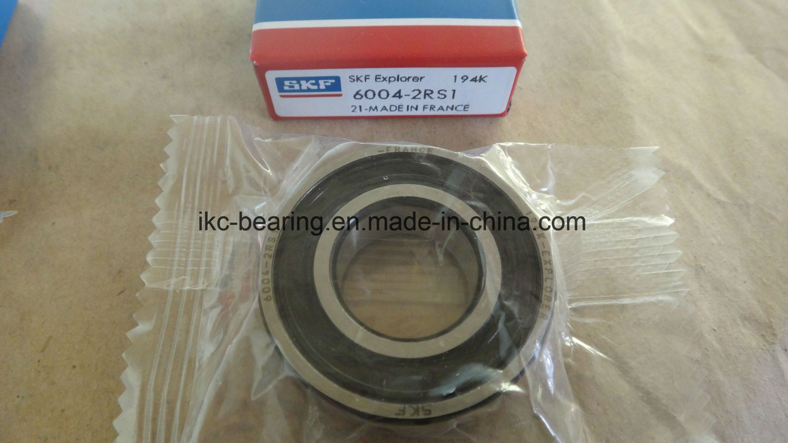 SKF 6004-2RS 6005-2RS C3 Agricultural Machinery /Auto /Motorcycle Ball Bearing 6006 6007 6009 6008 6010 2RS Zz C3