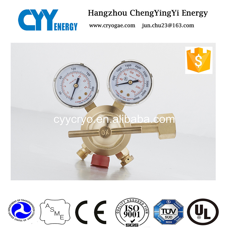 CE Certificate Oxygen Nitrogen Argon Carbon Dioxide High Pressure Regulator