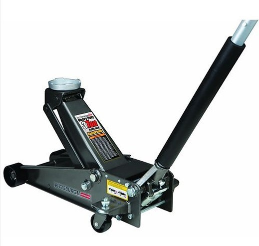 Floor Jack, 3 Ton Heavy Duty. Floor Jack Lifts up to 6, 000 Lbs