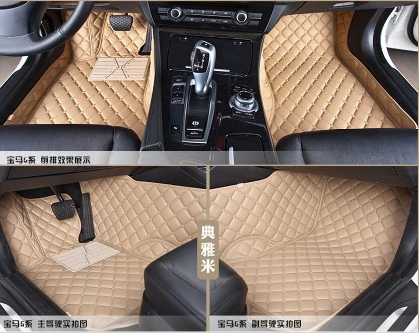 Car Mat 2013- (ECO-Friendly XPE Leather 5D) for Infiniti Q70L