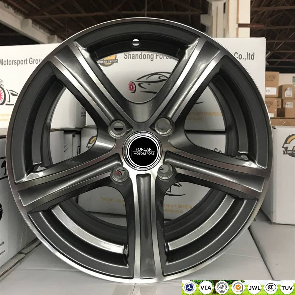 Vehicle Spare Parts 14*6j Aluminum Alloy Car Wheels